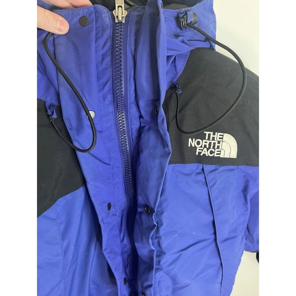 VTG The North Face Men's Medium Blue Snow Coat Gore-Tex Goose PTFE Down‎